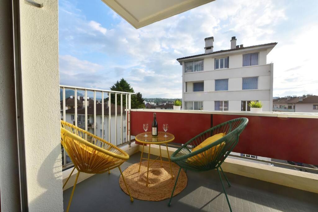 Cabana & Le Central - Proche Lac , Terrasse Et Parking Annecy Exterior foto